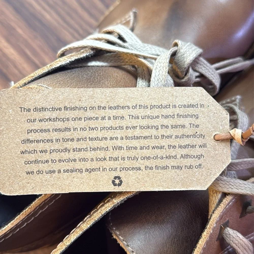 BED|STU Mens Brown Chukka Boots - 8 - NWT - Picture 10 of 11